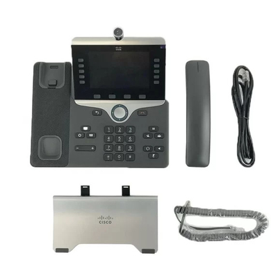 CP-8865-K9 Cisco Unified Communications نظام الهاتف نظام التشغيل مع مقبس سماعة الرأس والتشغيل البيني H.323