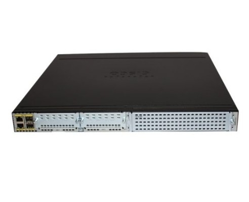 ISR4331-VSEC/K9 سيسكو ISR 4331 حزمة مع UC &amp; Se 3 WAN / LAN منافذ 2 SFP منافذ متعددة النواة وحدة المعالجة المركزية 1 وحدة خدمة فتحات