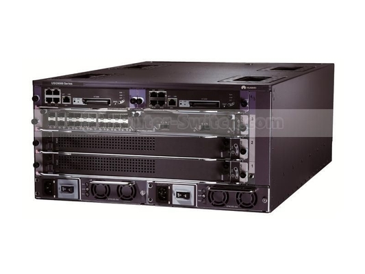 Huawei USG9500 حائط حماية مركز البيانات USG9520-BASE-AC-V3 AC التكوين الأساسي يتضمن X3 AC هيكل 2 * MPU