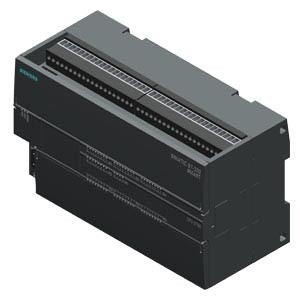 6AV2124-1GC01-0AX0PLC جهاز تحكم صناعي كهربائي 50/60 هرتز تردد المدخل RS232/RS485/CAN واجهة الاتصال