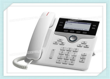 CP-7841-W-K9 أبيض سيسكو IP الهاتف مع دعم بروتوكول VoIP متعددة