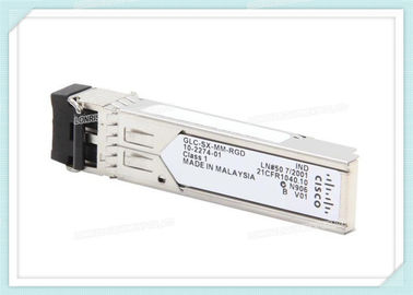 وحدة الإرسال والاستقبال الضوئية Cisco GLC-SX-MM-RGD 1000BASE-SX 1.25g 850nm 550m