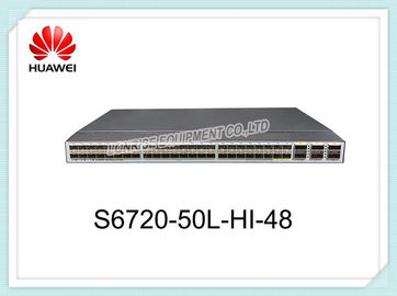 Huawei Switch S6720-50L-HI-48S-DC 48 × 10 Gig SFP + 6 X 40 Gig QSFP + مع مزود طاقة مستمر