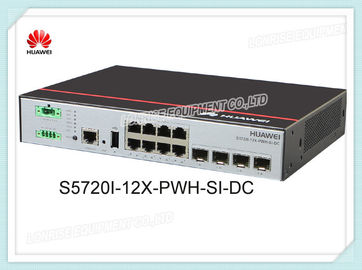 Huawei Switch S5720I-12X-PWH-SI-DC 8 × 1000 منافذ 4 × 10GE SFP + منافذ 1 DC