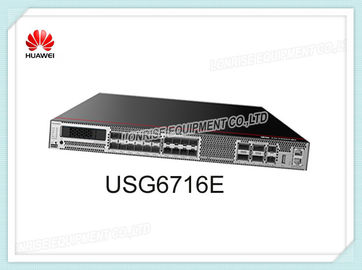 Huawei AI Firewall USG6716E 20xSFP + 2xQSFP 2xQSFP28 2xHA مع مستخدمي SSL VPN 100 المتميزين