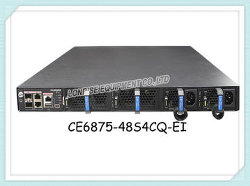 محولات شبكة Huawei CE6875-48S4CQ-EI 48 X 10GE SFP + 6 X 40G QSFP + 2 X AC Power 2 X Box