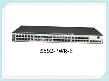 Huawei Network Switches S652-PWR-E 48x10 / 100/1000 PoE + Ports 4 Gig SFP With New