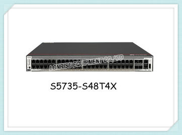 شبكة Huawei Switches S5735-S48T4X 48 X 10/100 / 1000BASE-T Ports 4 X 10 GE SFP + Ports
