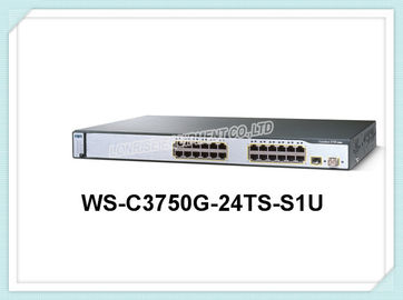 المحول Cisco Switch WS-C3750G-24TS-S1U 24 Gigabit Ethernet Managed Switch