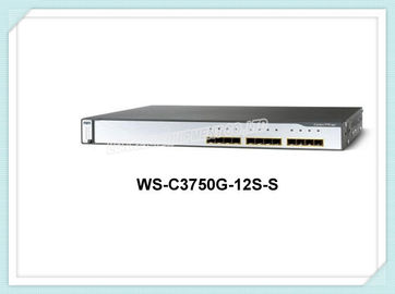 Cisco Switch WS-C3750G-12S-S 12 SFP Gigabit Port Fiber Fiber Switch