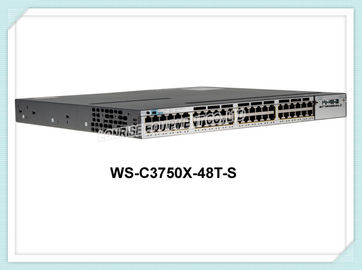 CISCO WS-C3750X-48T-S إيثرنت شبكة التبديل عالية السرعة ضمان سنة واحدة