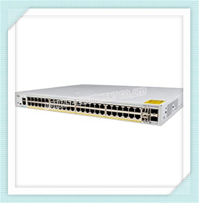 Cisco Catalyst C1000-48P-4X-L 48 منفذ PoE + محول مُدار 4x 10G SFP + وصلات صاعدة