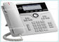 الألوان الأبيض والأسود CP-7821-K9 سيسكو IP Phone 7821 مع دعم لغات متعددة