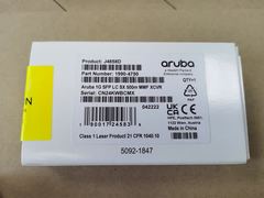 JL4858D 	 أجهزة إرسال واستقبال ألياف ضوئية من نوع Aruba 1G SFP LC SX 500m MMF