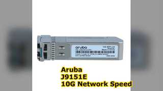 J9151E، جهاز إرسال واستقبال Aruba 10G SFP+، 10G SFP+ LC/10km SMF/وضع فردي