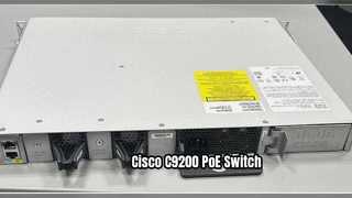 نظرة عامة على محول Cisco C9200 ذو 24 منفذ PoE