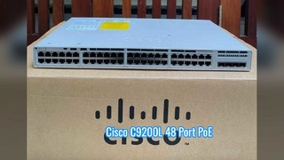 نظرة عامة على محول Cisco C9200L ذو 48 منفذ PoE