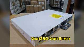 محول Cisco C9200L: شبكات الأعمال الآمنة