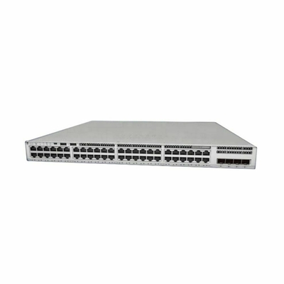 C9200L - 48T - 4G - E - أساسيات شبكة التبديل Cisco Switch Catalyst 9200 48 منفذًا للبيانات 4x1G Uplink Switch