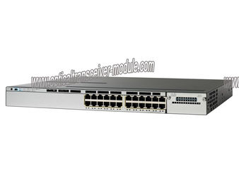 Cisco Network Switch WS-C3750X-24P-S 1000Mbps / 1Gbps توفير الطاقة