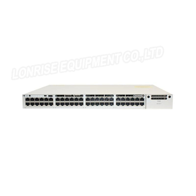 C9300-48P-E أساسيات شبكة PoE من Cisco Switch Catalyst 9300 48 منفذًا