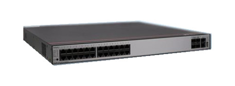 S5735-S24T4X محولات Huawei S5700 Series 24 X 10/100/1000BASE-T الموانئ 4 X 10 GE SFP + الموانئ