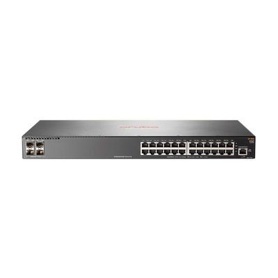 JL259A، محول Aruba 2930F، 24xGE/4xSFP/بدون مروحة وPSU