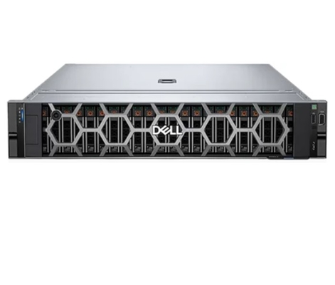 De ll PowerEdge R760 Rack Server Mainstream 2U مزدوج Intel Xeon 16x 2.5 " SAS/SATA 8x NVMe Direct