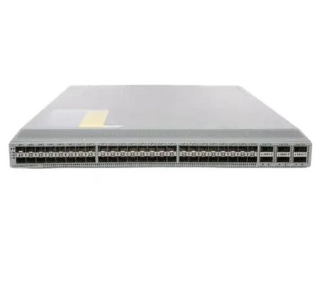 N9K-C93180YC-FX  Nexus 9300 مع 48 منفذ 1/10G/25G SFP و 6 منافذ 40G/100G QSFP28، MACsec، ومنافذ موحدة قابلة