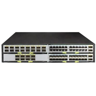 CE8861-4C-EI، محول Huawei CE8800، 4 فتحات للبطاقات الفرعية/بدون مروحة/بدون وحدة طاقة