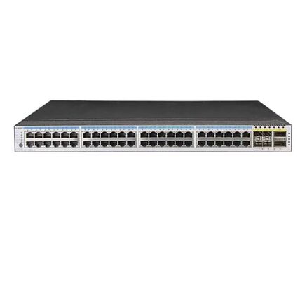 محول HW CE5855-48T4S2Q-EI (48 منفذ GE RJ45، 4 منافذ 10G SFP+، 2-Port 40G QSFP+، 2*صندوق مروحة، مدخل جانب المنفذ، بدون وحدة طاقة)