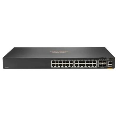 JL725B، محول HPE Aruba 6200F، 24 منفذ جيجابت/4xSFP+/370 وات PoE