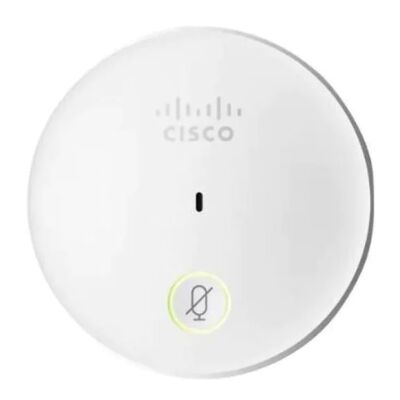 CS-MIC-TABLE-J، ميكروفون طاولة Cisco، قابس 3.5 ملم/متعدد الاتجاهات/تصميم مضغوط