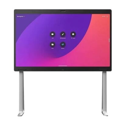 CS-BRDP75-K9، جهاز التعاون Cisco Board Pro 75 G2، شاشة لمس 75 بوصة بدقة 4K، صوت ذكي، مشاركة لاسلكية