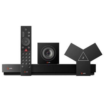 G7500-12X، مؤتمرات الفيديو Polycom G7500، عدسة EagleEye 12x/1080p/شاشة مزدوجة