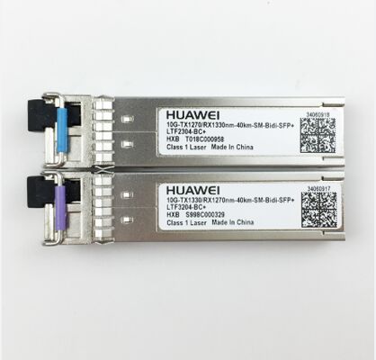 QSFP28-100G-1310nm-40km-SM ، هواوي QSFP28 جهاز استقبال عالي السرعة ، 100G / 1310nm / 40km