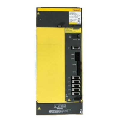 وحدة محرك مغزل Fanuc αiSP-B Series بتيار خرج 165 أمبير وجهد دخل 283-339 فولت لمراكز التشغيل الآلي CNC