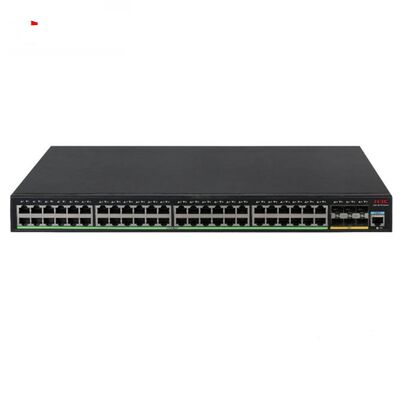 H3C LS-5170-54S-PWR-EI 48 منفذ Gigabit PoE + محول مُدار مع 6 × 10G SFP + وصلات صاعدة، طبقة 3، 1U Rackmount