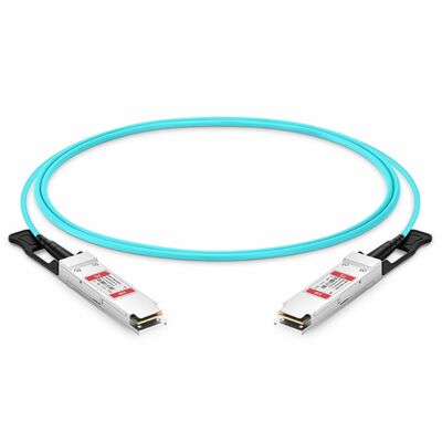 كابل بصري نشط Cisco QSFP-100G-AOC3M 100G QSFP28 بطول 3 أمتار لمركز البيانات
