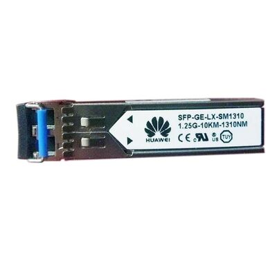 SFP-GE-LX-SM1310، جهاز الإرسال والاستقبال البصري من سلسلة Huawei SFP-GE-LX، سرعة GE / 1310 نانومتر / 10 كم