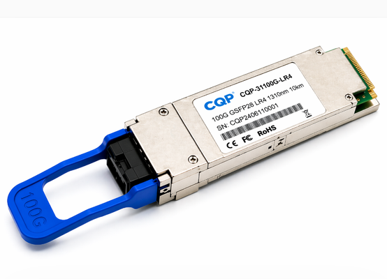 وحدة الإرسال والاستقبال الضوئية CQP-31100G-LR4 100G QSFP28 LR4 | 10 كم SMF LC | حل وحدة الإرسال والاستقبال الضوئية
