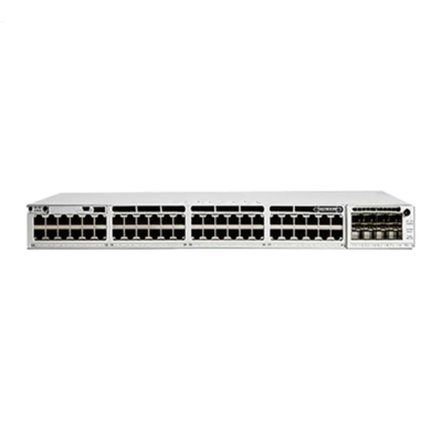 محول أساسيات شبكة جيجابت Cisco C9300-48T-E Catalyst 9300 ذو 48 منفذًا | وحدات تبديل الوصول إلى الوصلة الصاعدة للمؤسسات