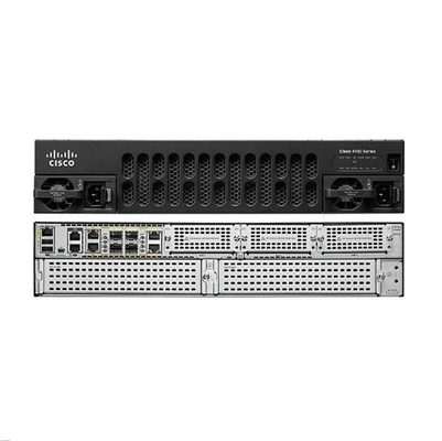 ISR4451 X K9 1 إلى 2G النظام 4 WAN ومنافذ LAN 4 موانئ SFP 10 CPU الأساسية أمن الصوت WAAS WAN ذكي