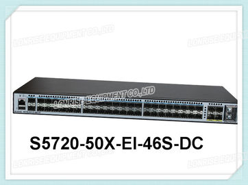S5720-50X-EI-46S-DC هواوي Switch 46 × 100/1000 منافذ SFP Base-X 4 × 10G SFP + منافذ DC