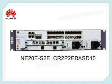 راوتر هواوي NE20E من السلسلة CR2P2EBASD10 NE20E-S2E 2 * 10GE-SFP + 24GE-SFP واجهة ثابتة 2 * DC