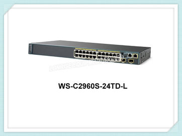 المحول Cisco Switch WS-C2960S-24TD-L Ethernet Switch Catalyst 2960S 24 Gige ، 2 X 10G SFP + Lan Base