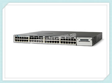 Cisco Ethernet Network Switch WS-C3750X-48T-E 160000 Mbps معدل نقل البيانات