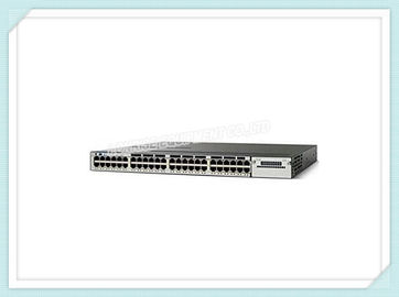 CISCO Network Switch WS-C3750X-48PF-S 48 PoE Port كفاءة إدارة طاقة عالية قابلة للإدارة