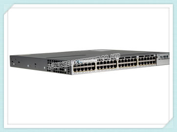 محول شبكة Cisco Ethernet WS-C3750X-48P-S PC 48 PoE Port Switch