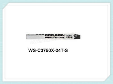 Cisco WS-C3750X-24T-S محول شبكة Ethernet ، 24 منفذ إيثرنت للمنفذ